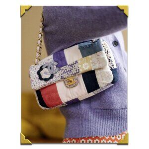 VERY RARE Chanel 2006 LE Patchwork Classic Flap Purse with Carte d’Authenticité